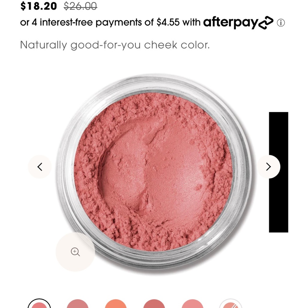 Bare Minerals loose powder blush. NWOT.